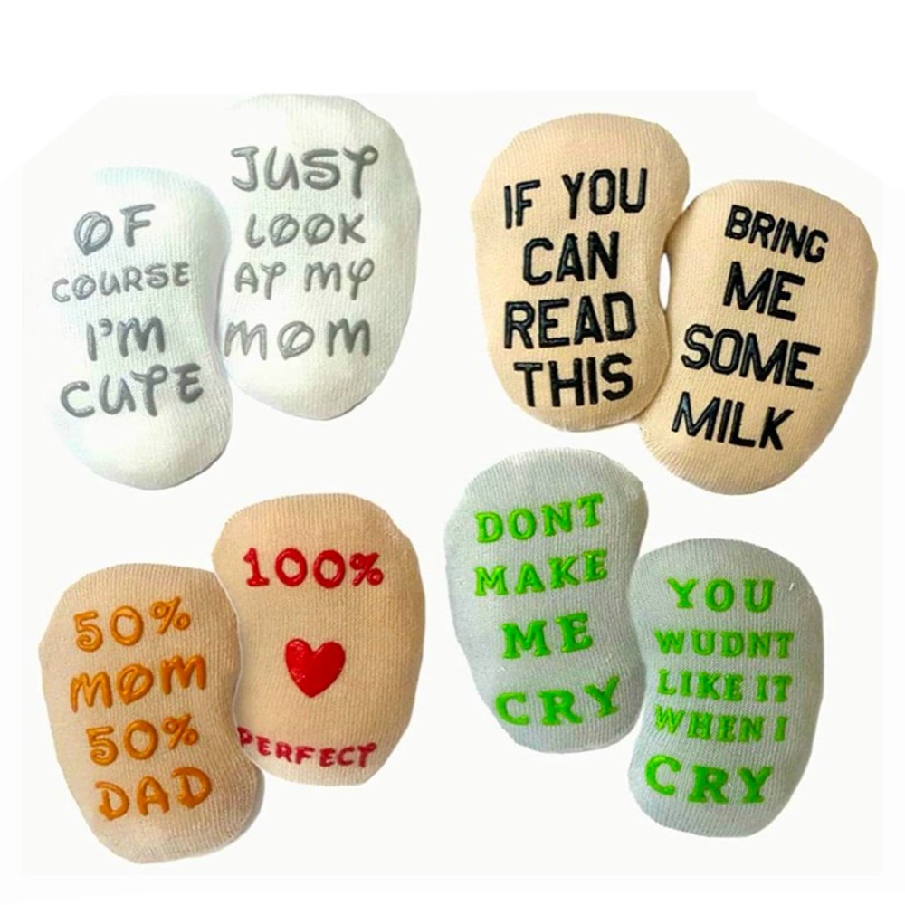 Baby Quote Socks